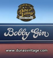 Rótulo de Madera en Relieve Bobby Gin.