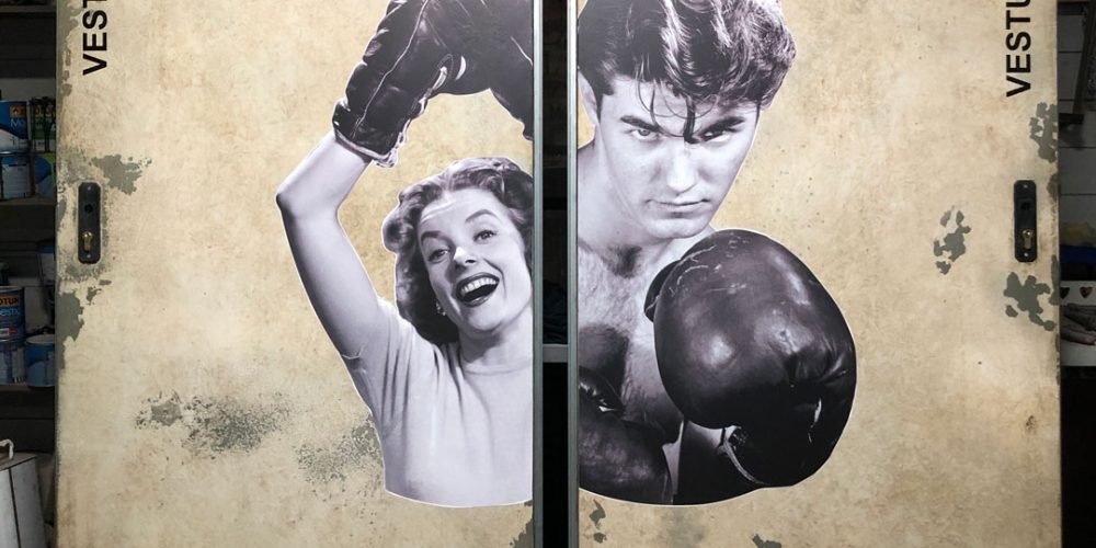 Puertas para Vestuarios CLUB BOXA Sant Gervasi BCN