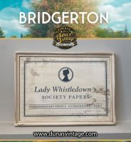 SI ERES FAN DE LOS BRIDGERTON, ESTE CARTEL ES PARA TI.