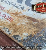 Carteles en chapa El Kiosko (Madrid) Duna´s Vintage.