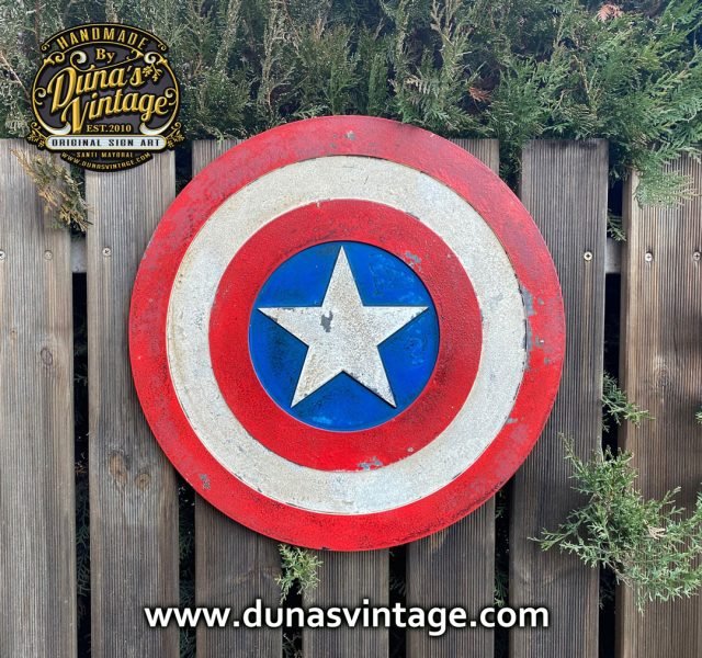 Escudo Capitan America en Relieve Tamaño 450mm