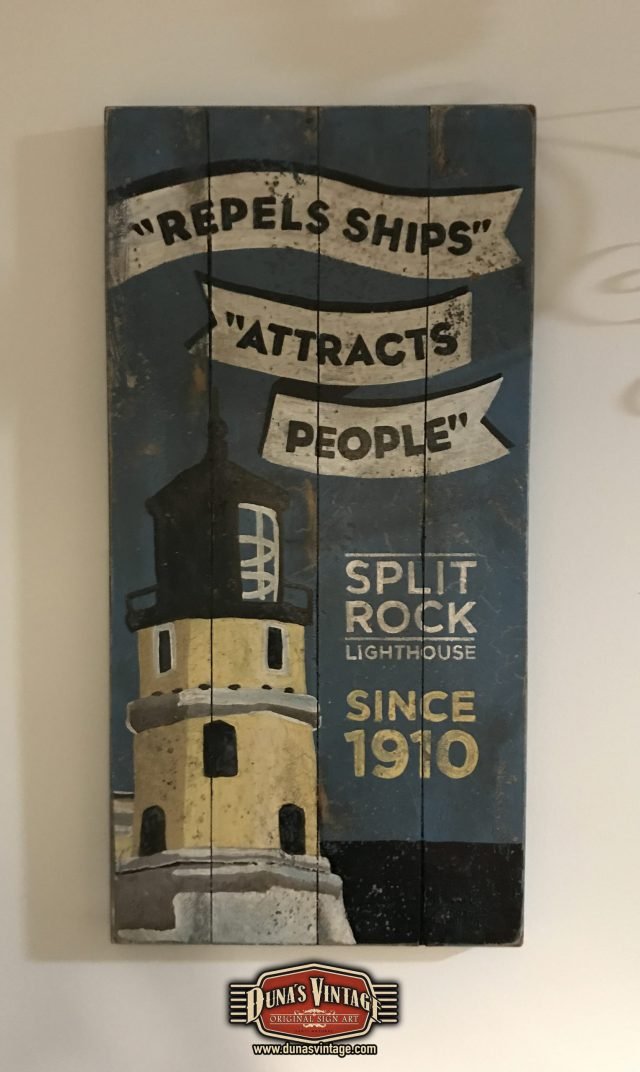 Cartel Faro Repels Ships, Duna´s Vintage