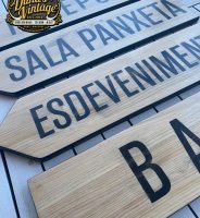 Flechas de madera de Pino Macizo Braseria