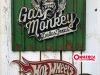 Mini Carteles de Madera Gas Monkey & Hot Wheels.