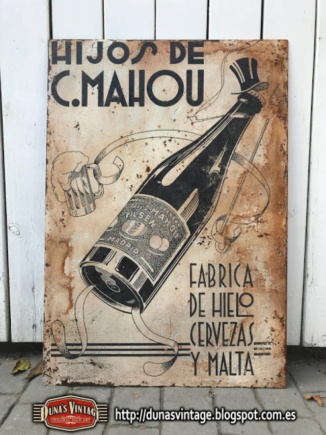 CHAPA HIJOS DE C.MAHOU, Duna´s Vintage.