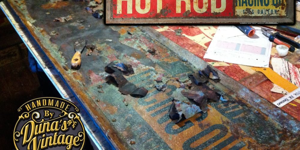 A veces pasa esto!! cartel HOT ROD RACING OIL