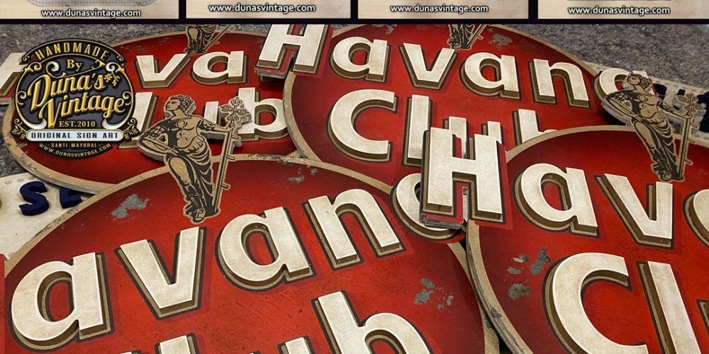 Cartel Escudo Havana Club