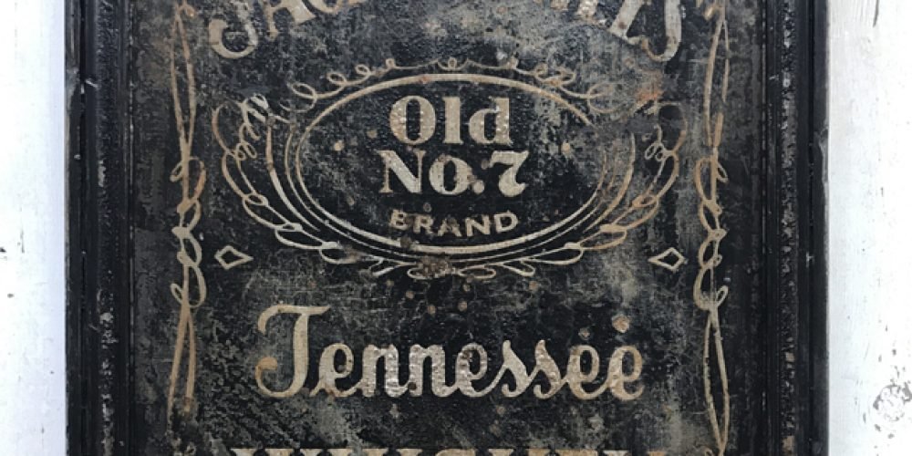 Cartel de Madera Jack Daniel´s tamaño 450x570mm, efecto Óxido.