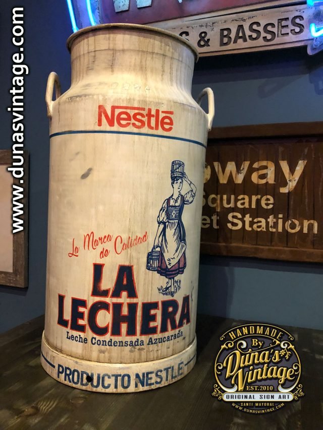 Lechera de Aluminio de 40L. La Lechera