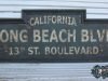 CARTEL DE MADERA  LONG BEACH BLVD