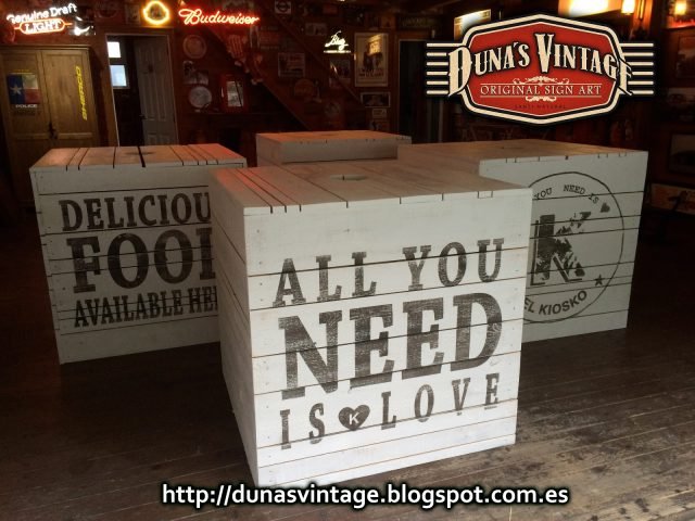 Jardineras EL KIOSKO, Duna´s Vintage.