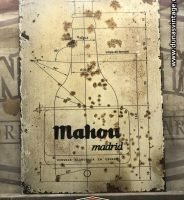 Chapa Metálica de CERVEZAS MAHOU BOTELLA