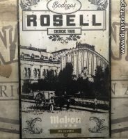 Chapa Metàlica Mahou Rosell sin Gluten.