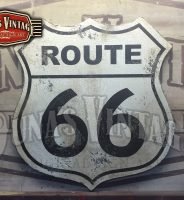Escudo ROUTE 66, Duna´s Vintage.