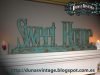 Letras Sweet Home, Duna´s Vintage.