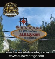 Cartel de Boda ALBA & KIKE.