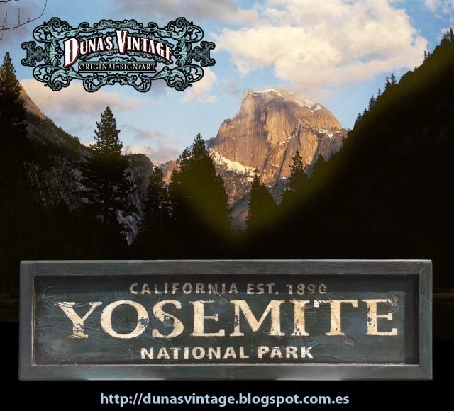 YOSEMITE NATIONAL PARK 1890, Duna´s Vintage.