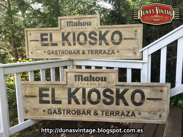 EL KIOSKO POZUELO DE ALARCON (MADRID) Duna´s Vintage.