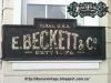 Cartel E.BECKETT & Co.