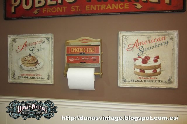 Carteles American Cake and American Strawberry