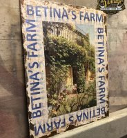 Chapa Metálica BETINA´S FARM