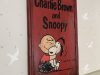 Cartel de Madera Charlie Brown and Snoopy