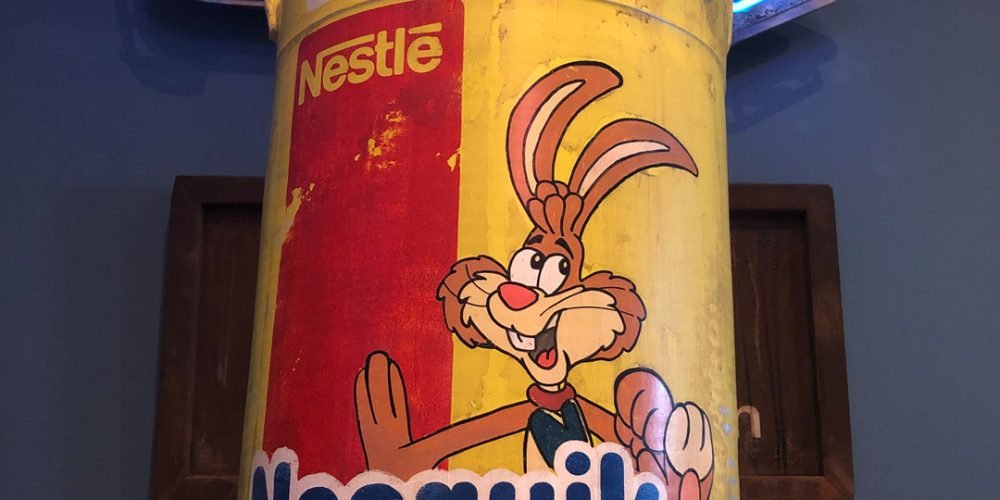 Lechera de Aluminio de 40L. NESQUIK