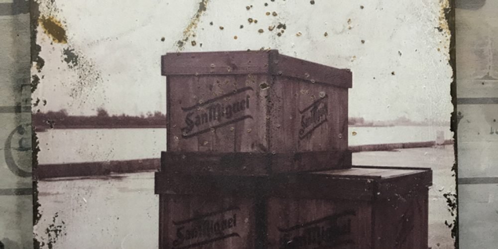 Chapa metálica SAN MIGUEL  40x50cm.