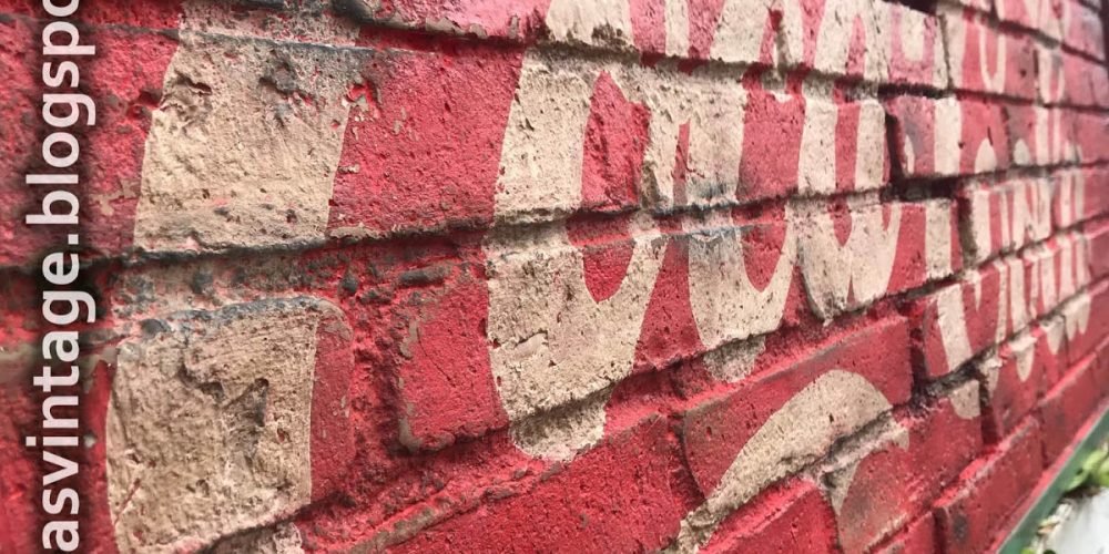 Publicidad Coca-Cola Pared Ladrillo, Duna´s Vintage.