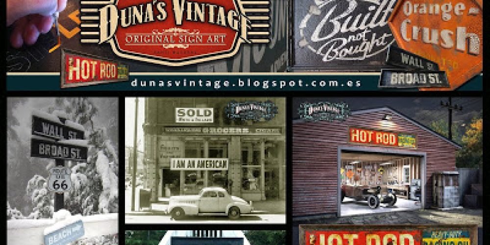 DUNA´S VINTAGE, FLYERS.