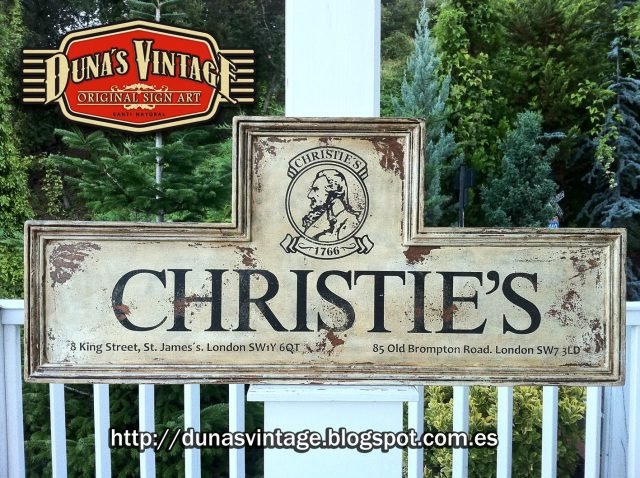 CHRISTIE´S, Duna´s Vintage.