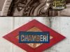 Placa de Madera estación de Metro Chamberí Madrid.