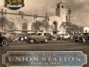 Cartel de Madera Efecto Oro Envejecido, UNION STATION LOS ANGELES.