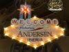 Cartel de Madera Andersen Iberia.