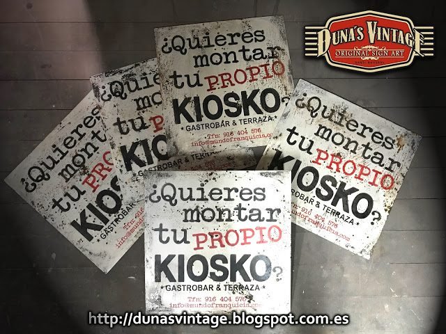 EL KIOSKO Franquicias, Duna´s Vintage.