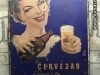 Chapa Metálica CERVEZAS MAHOU