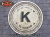Cartel Redondo EL KIOSKO, Duna´s Vintage.