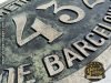 Réplica placa en madera F.C. 432 METROPOLITANO DE BARCELONA