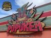 Cartel PUPUKEA CALAFELL en relieve.
