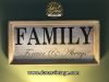 Cartel de Madera FAMILY