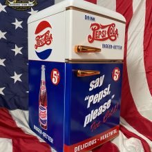 Nevera Cecotec personalizada: Estilo Pepsi-Cola de los años 30