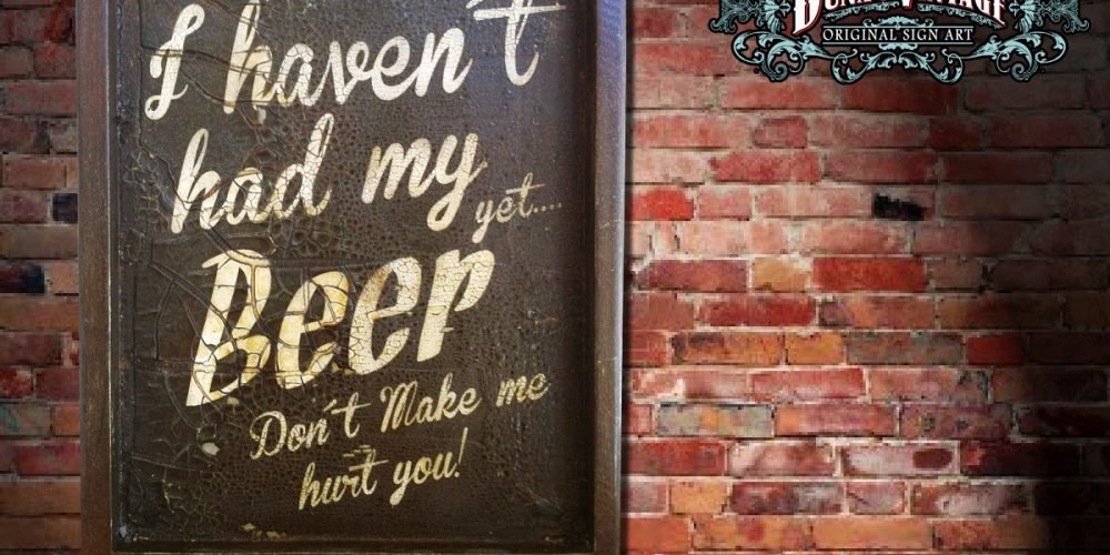 BEER SIGN, Duna´s Vintage.