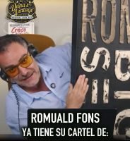 ¡Así luce el cartel de Duna’s Vintage en manos de Romual Fons!