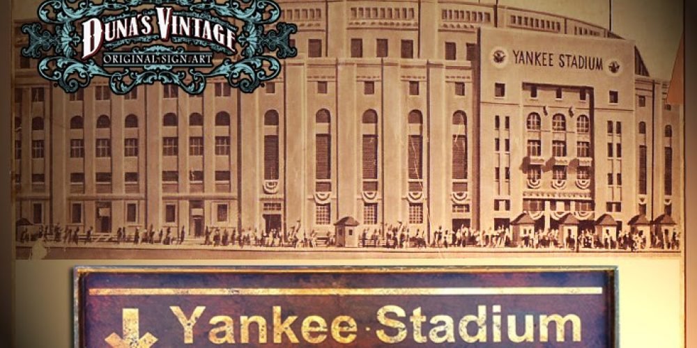 Yankee Stadium Oxid. Duna´s Vintage