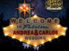 Cartel WELCOME To Famous ANDREA&CARLOS (Asturias)