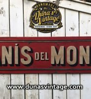 Cartel de Madera ANIS DEL MONO.