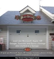 Duna´s Vintage Sign Garage