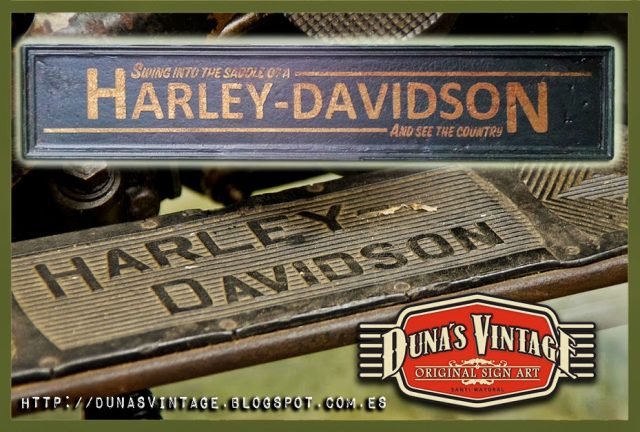 HARLEY DAVIDSON GOLD, Duna´s Vintage.