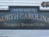 CARTEL DE MADERA NORTH CAROLINA