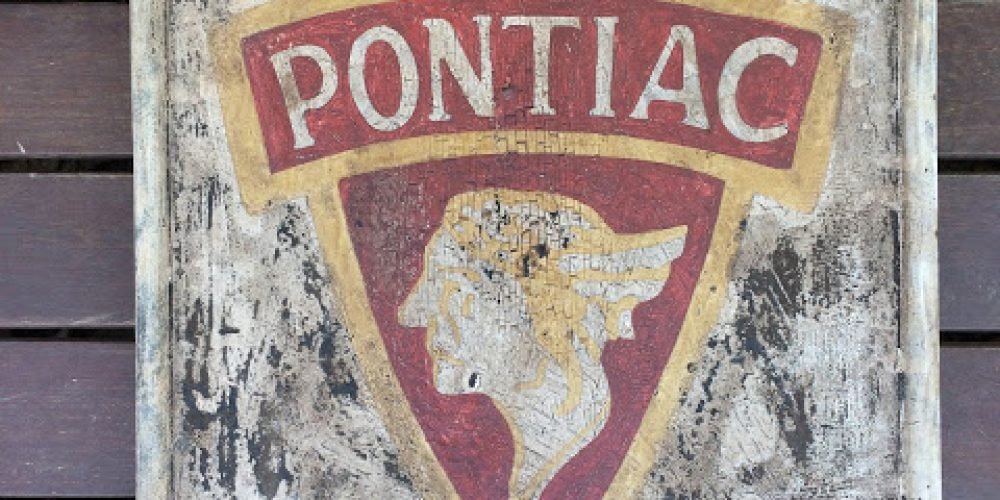 PONTIAC SIGN 30´DUNA´S VINTAGE.